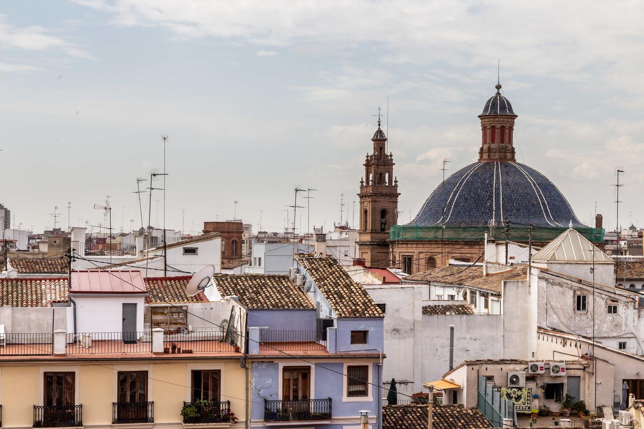 Ferienwohnung Travel Habitat Atico Ciutat Vella. Valencia Exterior foto