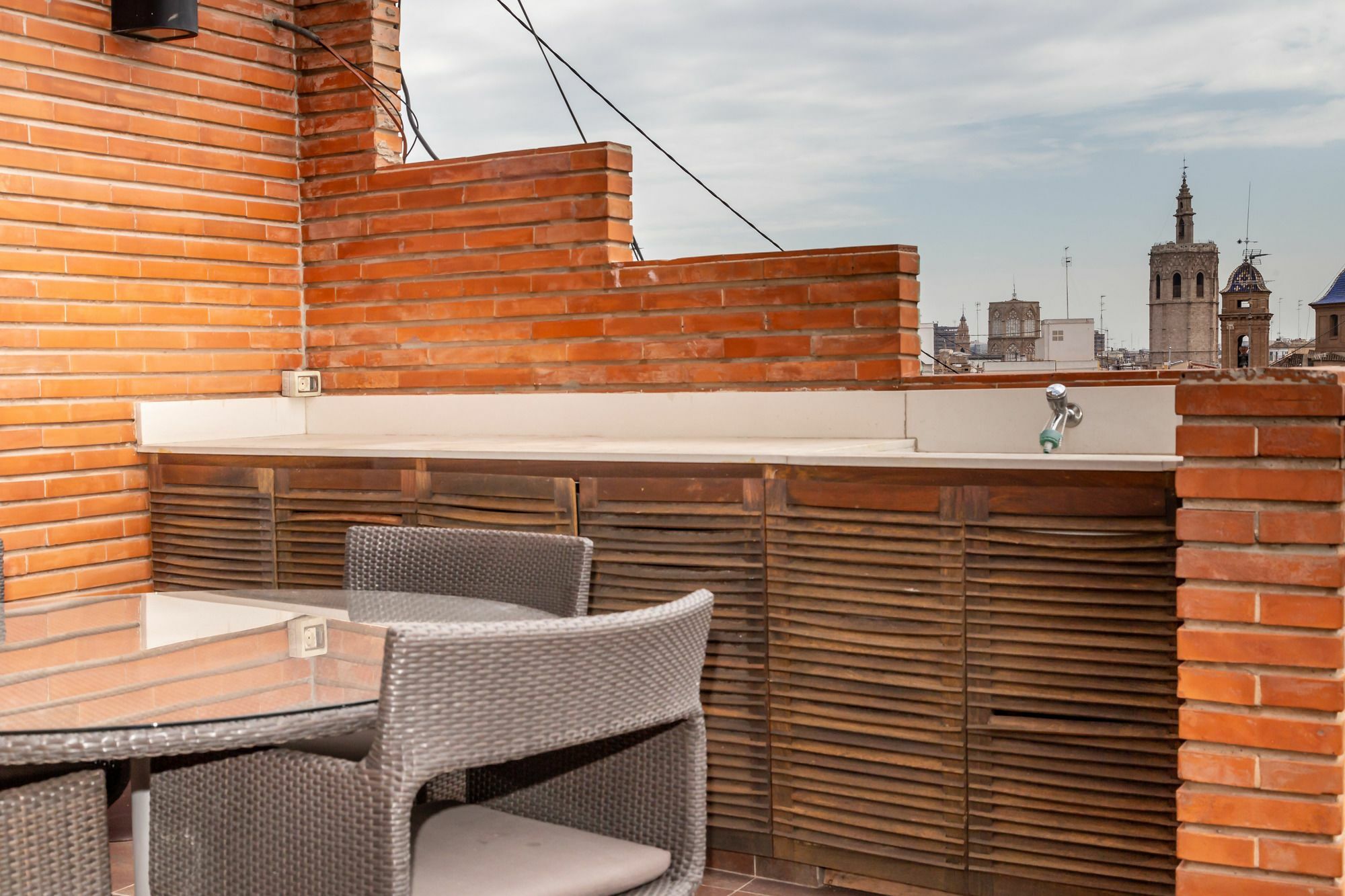Ferienwohnung Travel Habitat Atico Ciutat Vella. Valencia Exterior foto