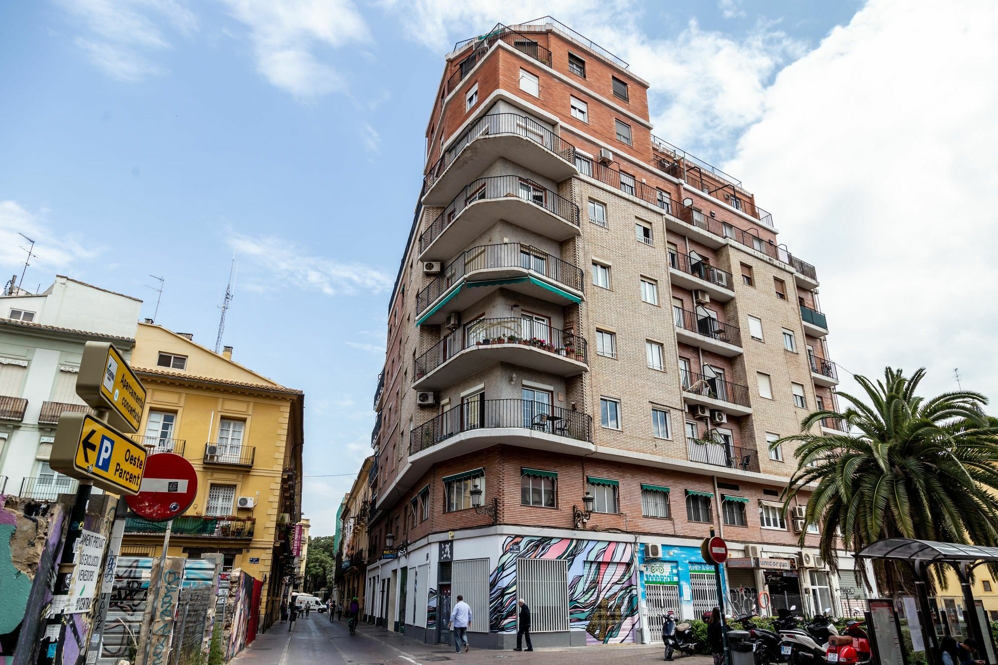 Ferienwohnung Travel Habitat Atico Ciutat Vella. Valencia Exterior foto